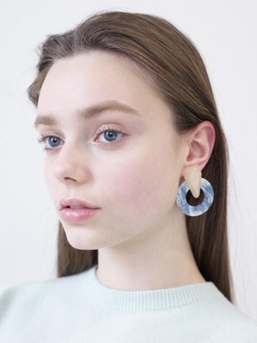 vanilla earring blue
