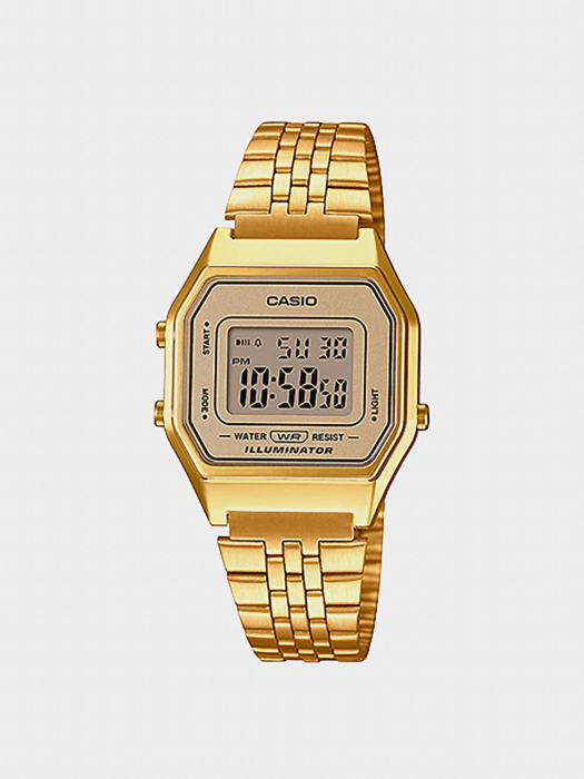 CASIO 카시오 LA680WGA-9D 빈티지디지털 메탈 여성시계