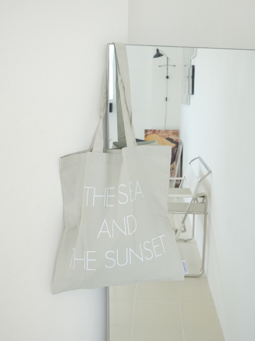 subThe sea and the sunset bag ( grey )