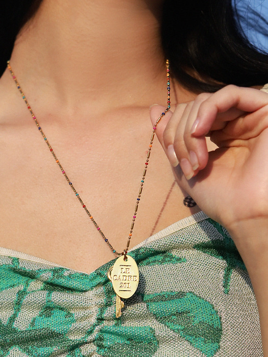 Hope travel necklace (2color)