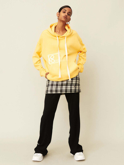 Swan Hoodie Yellow