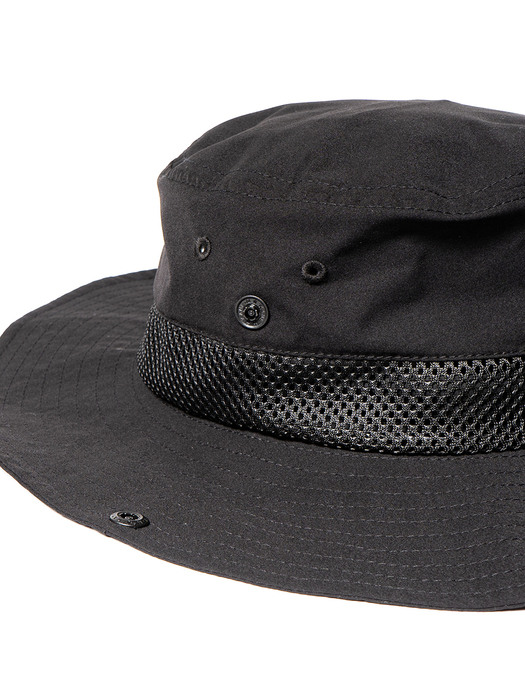 LONG BRIM HAT / BLACK