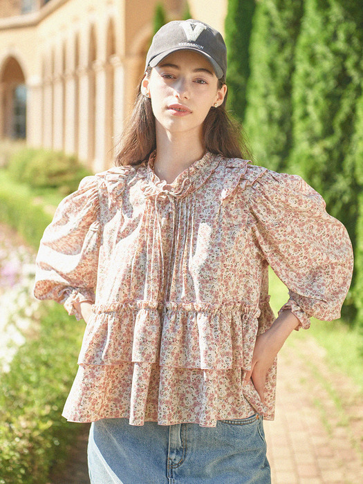 Can-Can Ripple Blouse