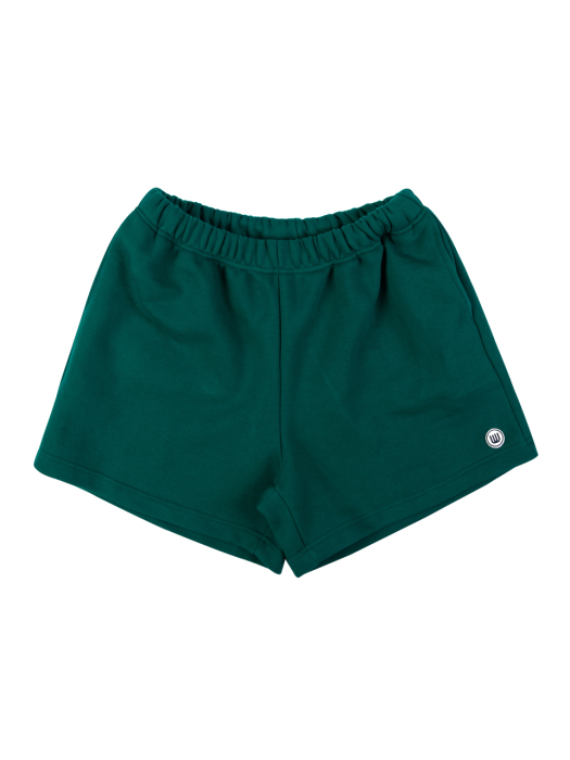 AF574PS184_Logo Patch Shorts Pants_Green