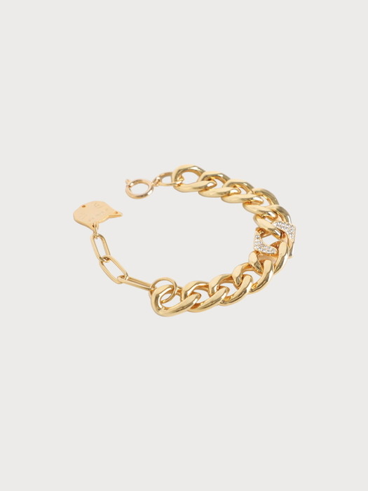 no.110 bracelet gold