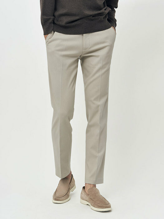 Wool-Blend Trousers 4 Colors