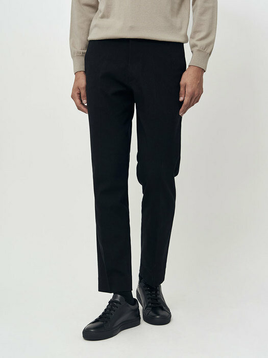 Wool-Blend Trousers 4 Colors