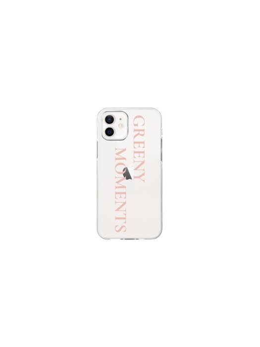Greeny iPhone case (Pale pink)