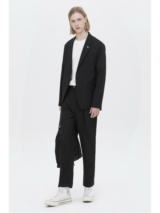 [snug suit] summer tyler set-up pants_CWPAM22331BKX