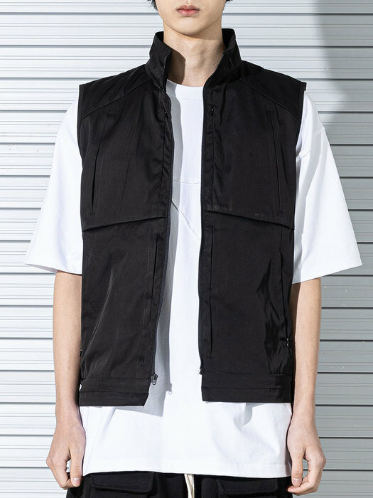 EC INVERTED VEST MSTVT001-BK