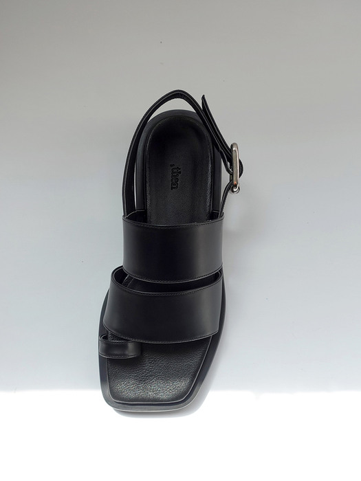 Nadia sandals / black