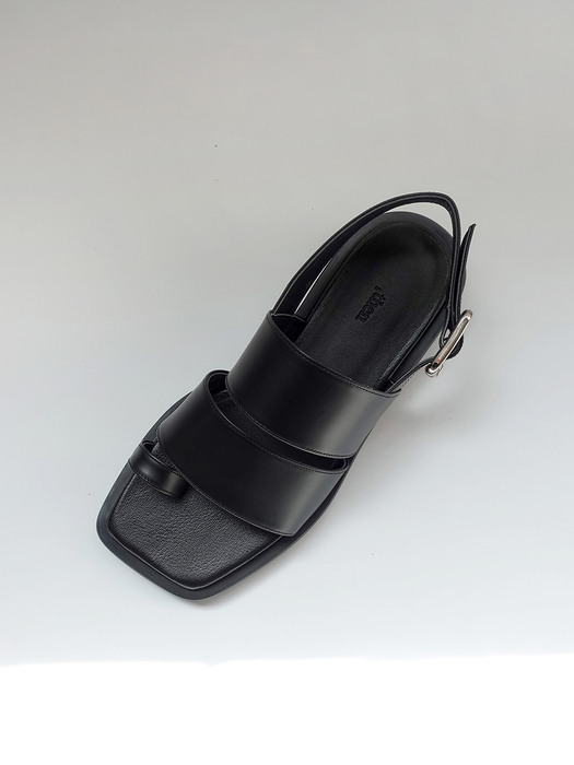 Nadia sandals / black