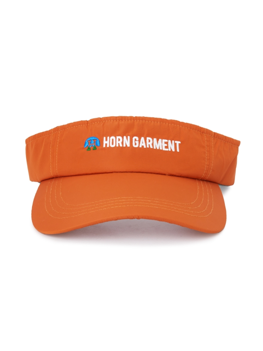 HORN GARMENT 혼가먼트 골프 썬캡 HCF 2A FC02 ORANGE (남여공용)