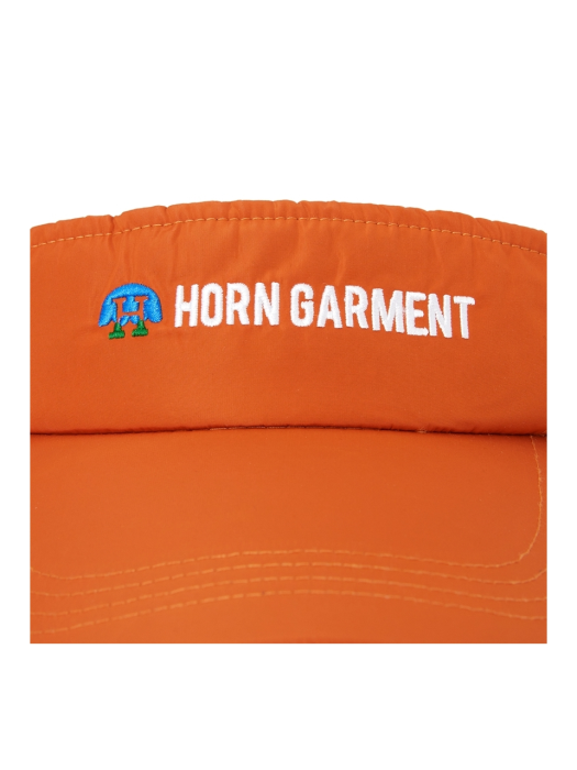 HORN GARMENT 혼가먼트 골프 썬캡 HCF 2A FC02 ORANGE (남여공용)