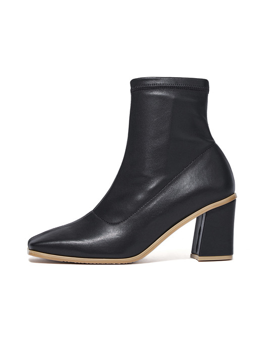 BB Span Ankle Boots_Black