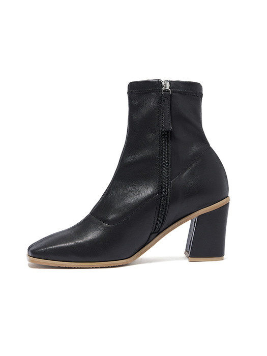 BB Span Ankle Boots_Black