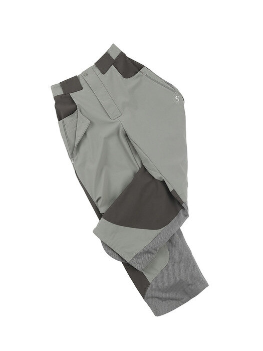 Board Style Banding Trousers / Khaki