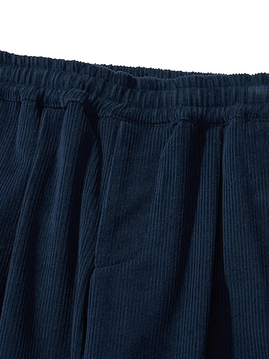WDS X LIBERE WIDE EASY PANTS / NAVY