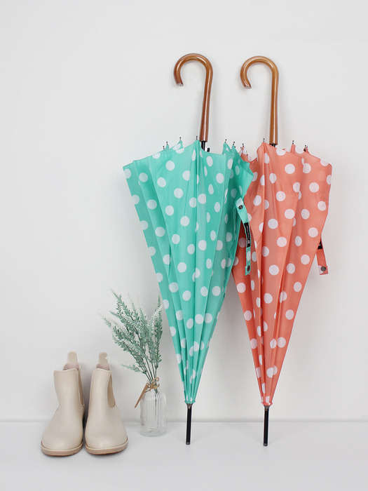 [1+1] 피에르가르뎅 방울방울 귀여운 자동 장우산