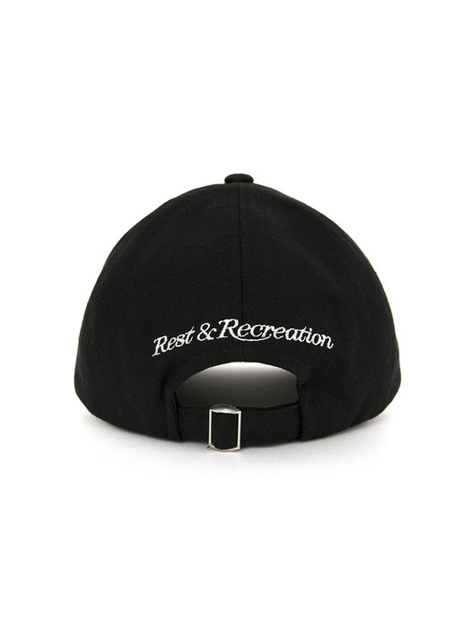 RR LOGO BALL CAP - BLACK