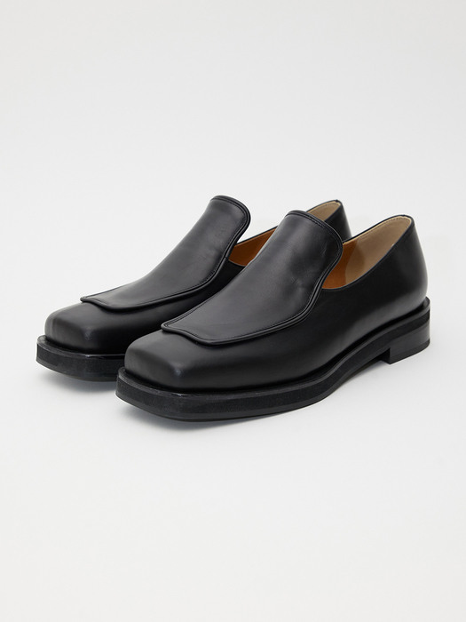 0 TO 100 LOAFER_ BLACK