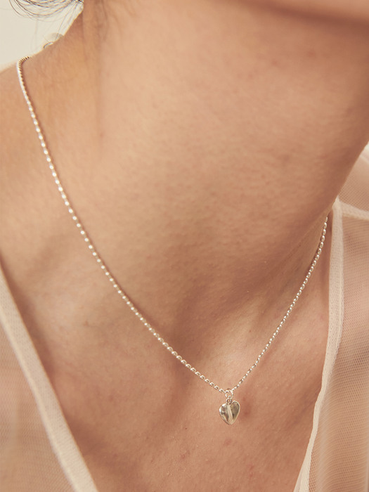 Daily heart silver925 Necklace