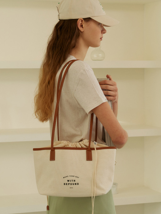 day bag (shopper) - camel (S)