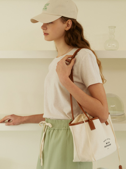 day bag (shopper) - camel (S)