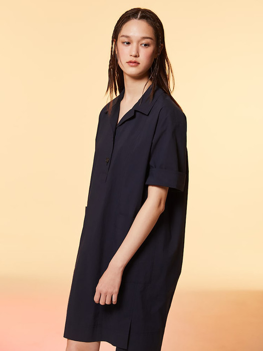 Signature Cocoon Fit Dress  Navy (KE3371M03R)