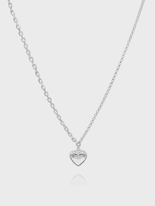 Marina Heart 925 Silver Necklace