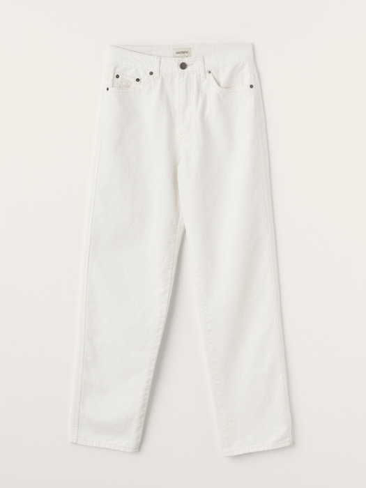 All Right Denim Pants (White)