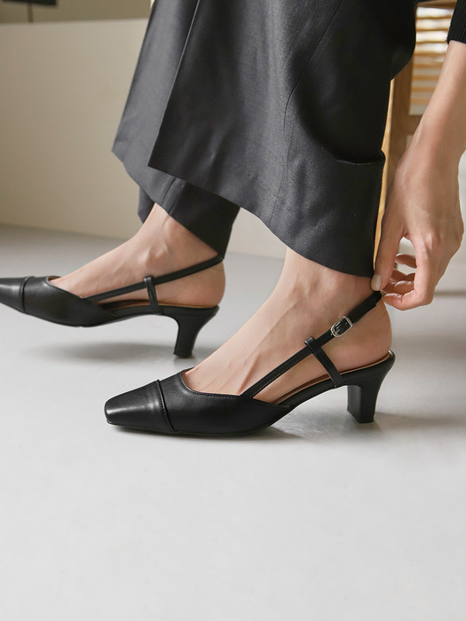 이로베 투톤 슬링백힐 (5cm)