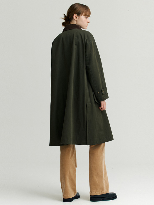 RESIST TRENCH COAT_KHAKI [U3F0N70145]