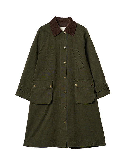 RESIST TRENCH COAT_KHAKI [U3F0N70145]