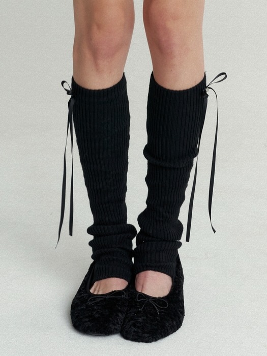 Ribbon Rib Wool Leg Warmer_3COL (L234MSC020)