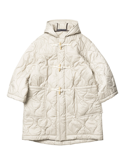 LONDON TRADITION Melina Ladies Quilted Coat - Natural Clay