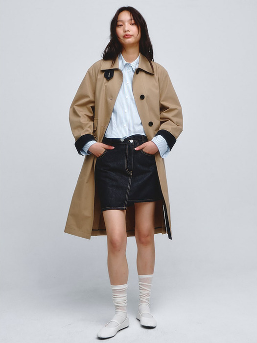 Signature Mac Trench Coat  Beige (KE4230M01A)