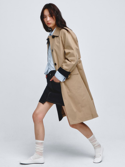 Signature Mac Trench Coat  Beige (KE4230M01A)