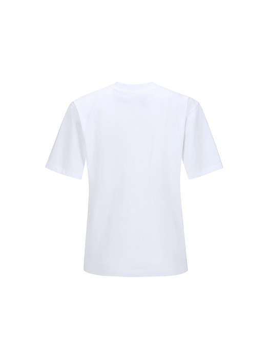 ARCHED DETAIL T-SHIRT_WHITE
