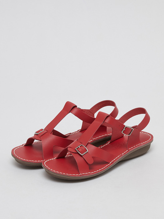 Pebble sandal(Red clay)