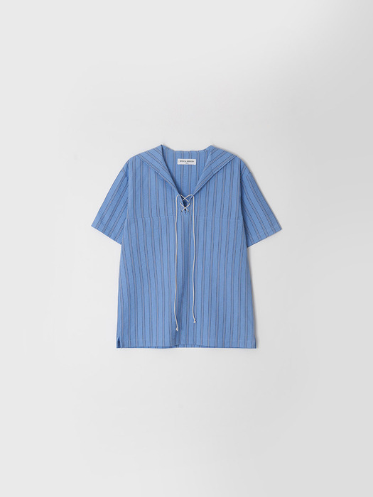sailor cotton shirts - blue