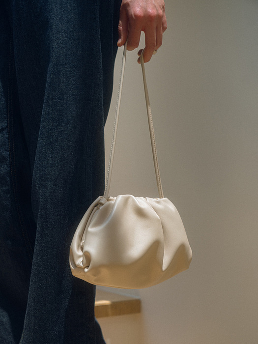 Wrinle Mini Bag - Ivory