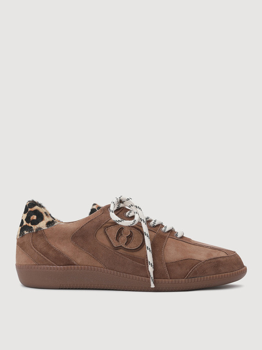 Leopard Suede Mix Sneakers_LK1CW24330CMX