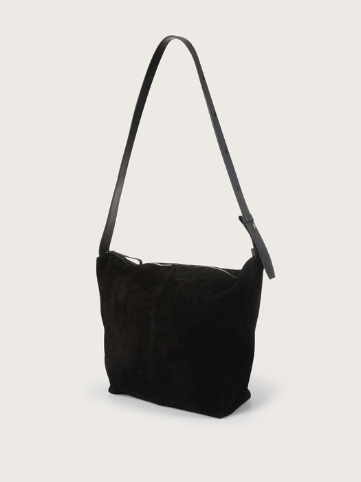 Suede 2-Way Bag_(Black)