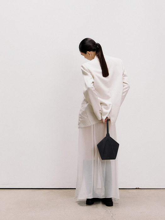 LYV Tote Suede bag (Black)
