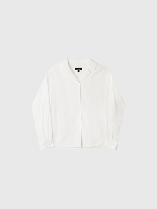 토리나 소프트 셔츠_화이트 / TORINA SOFT SHIRT _WHITE