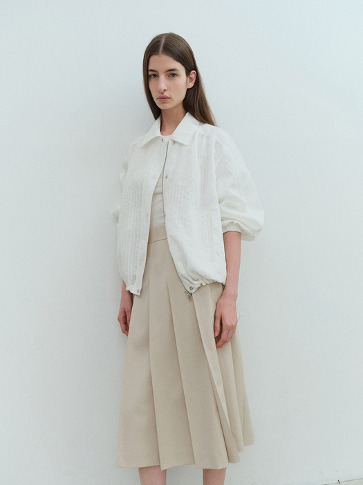 [앨리스펑크 PICK] TVS STRIPE COLLAR BOMBER_2COLORS