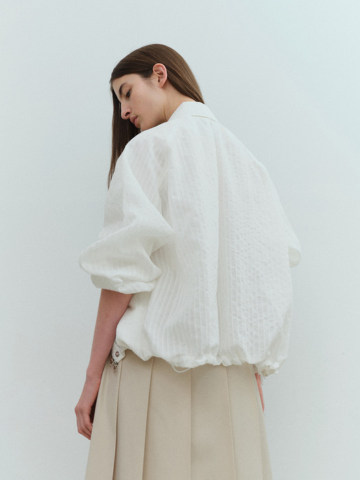 [앨리스펑크 PICK] TVS STRIPE COLLAR BOMBER_2COLORS