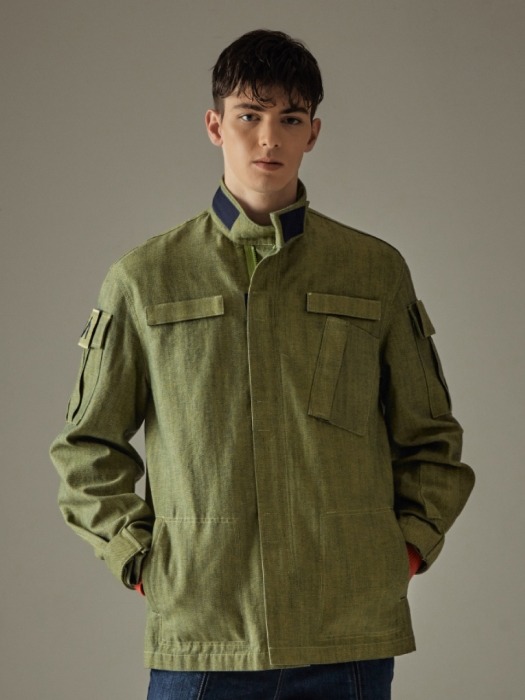 MILITARY MARCH JACKET - OLIVE