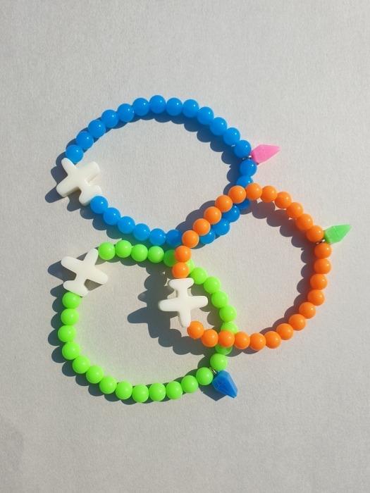 Color airplane layered Bracelet